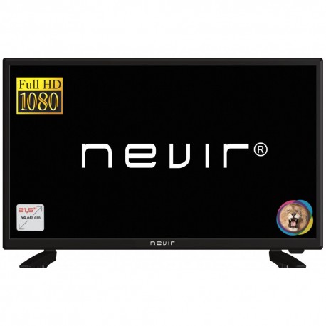 TV LED 40  Nevir NVR-7707-40FHD2-N, FHD, HDMI, Reproductor multiformato,  USB, Negro