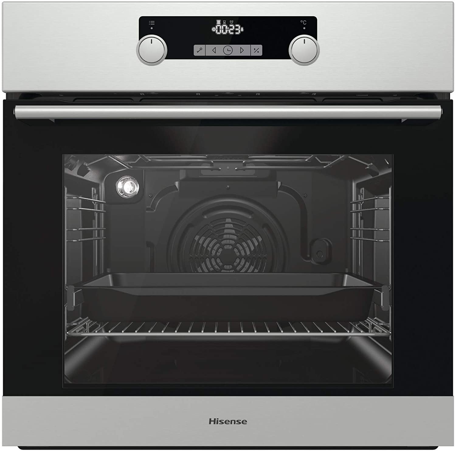 Horno Hisense BI5229PX INOX 60CM Pirolítico 11 Funciones