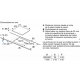 Vitrocerámica de Inducción Bosch PUC631BB2E 3 Zonas de Cocción