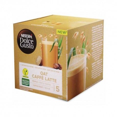 Dolcegusto Caffe Latte Avena 12 Cápsulas De Café