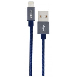 DCU 34101250 Cable iPhone iPad 2M Azul Redondo USB 2.0