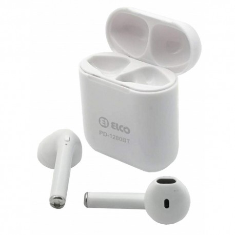 Elco PD-1280BT Blanco - Auricular Bluetooth 45MAH+300MAH