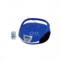 Nevir NVR-480UB - Radio CD Portátil Azul MP3 USB Bluetooth