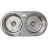 Fregadero Cata R-2 AG 2 INOX 2 Cubetas Redondas