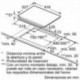 Vitrocerámica de Inducción Bosch PIE875DC1E 4 Zonas Cocción