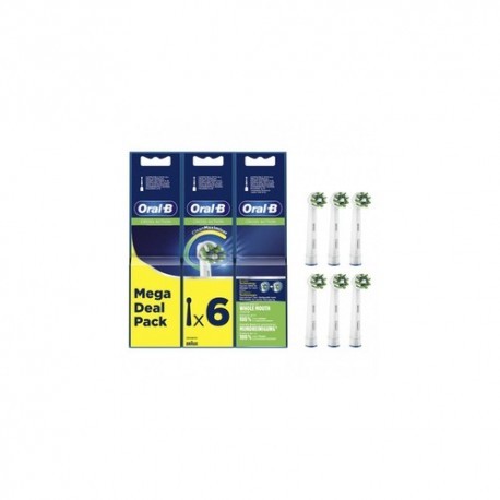 Oral-b Eb 50-6 Recambio Cabezales Pack 6 Uds