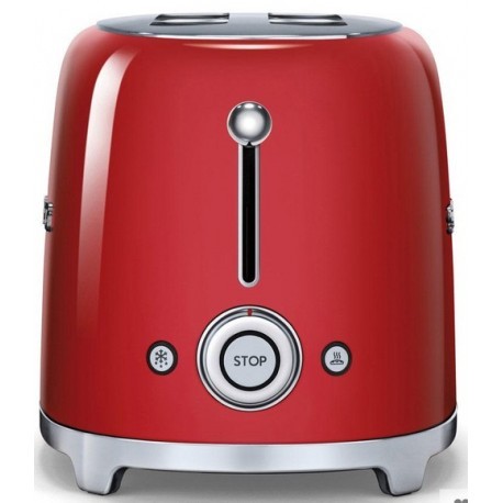 SMEG TSF01RDEU Rojo 950W - Tostador Vintage