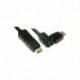 Metronic HDMI Rotativo - Cable 1.5 Metros Triple Blindado