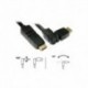Metronic HDMI Rotativo - Cable 1.5 Metros Triple Blindado