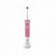 Oral-B Vitality 100 Cross Action - Cepillo Eléctrico Rosa