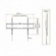 Metronic Slim 55-70" - Soporte de Televisión Diseño Plano