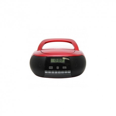 Sunstech CRUSM400RD - Radio CD/FM Rojo