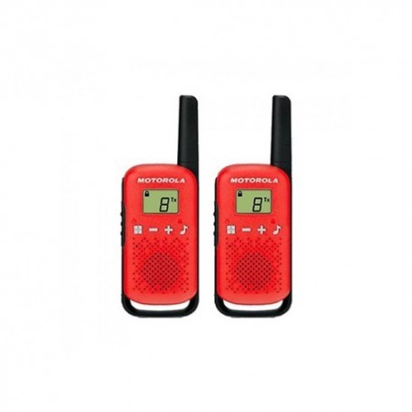 Motorola T42 - Walkie Talkie Rojo LCD