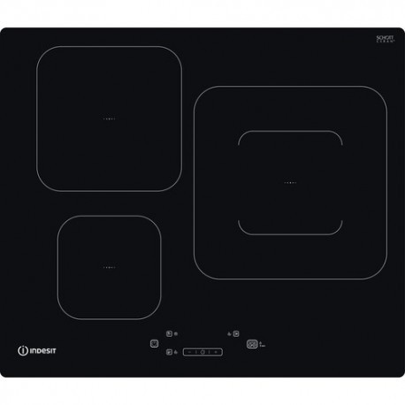Vitrocerámica de Inducción Indesit IS 55Q60 NE 3 Fuegos 60CM