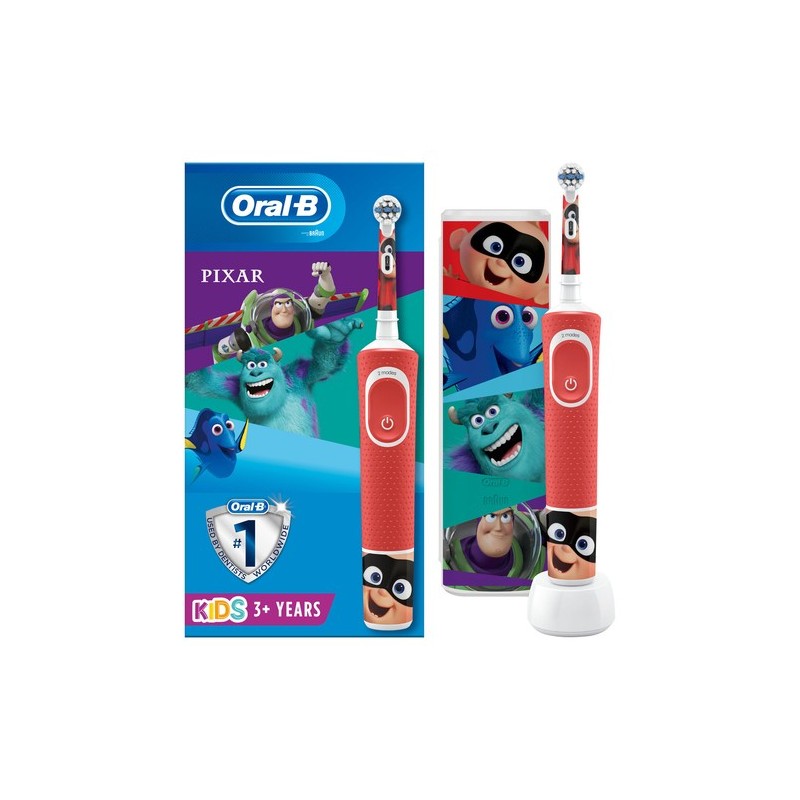 Cepillo Eléctrico OralB D100 Disney Pixar + Estuche