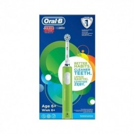 Cepillo Eléctrico OralB D16 JUNIOR Verde 3 MIN a