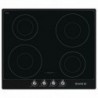 Vitrocerámica de Inducción Smeg SI964NM 4 Fuegos Negro