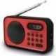 Radio Portatil Metronic 477221 Fm Roja
