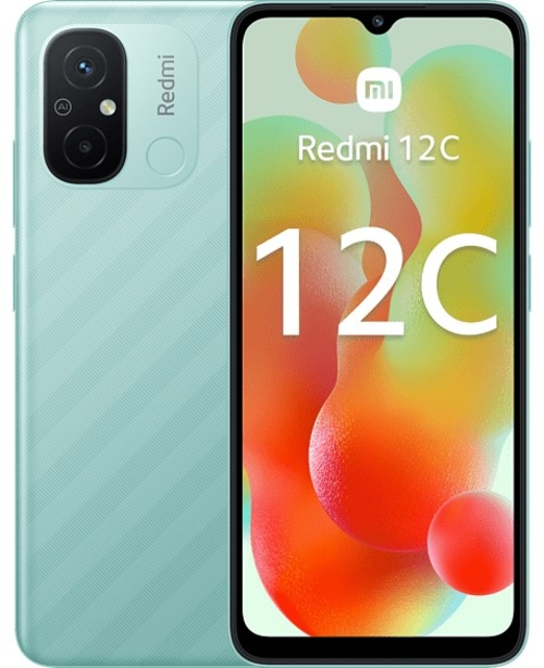 XIAOMI REDMI 12C VERDE MENTA 128GB - MÓVIL 4GB