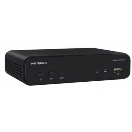 METRONIC ZAPBOX 441655 NEGRO - SINTONIZADOR TDT HD USB GRABADOR