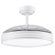 ABRILA DC-R MICENAS MINI 91CM BLANCO - VENTILADOR DE TECHO ASPA RETRÁCTIL CON LUZ