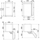 SMEG FAB-5RCR5 CREMA - NEVERA PEQUEÑA CÍCLICO