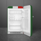 SMEG FAB-10HRDIT5 ITALIA FLAG - NEVERA PEQUEÑA CÍCLICO