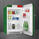 SMEG FAB-10HRDIT5 ITALIA FLAG - NEVERA PEQUEÑA CÍCLICO