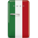 SMEG FAB-10HRDIT5 ITALIA FLAG - NEVERA PEQUEÑA CÍCLICO