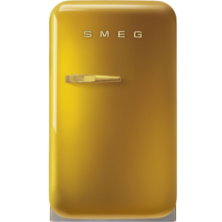 SMEG FAB-5RDGO5 ORO - NEVERA PEQUEÑA CÍCLICO