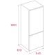 Frigorífico Combi Rbf 3320 Blanco 113580000