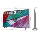 Televisor 190.50cm(75inch)lg 75ur78006 4k Hdr10 Smart Televisor Webos23