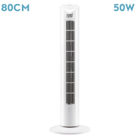 Ventilador Torre Tero (184571001) 50w 3vel. Oscilante Temporizador Blanco
