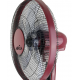 Ventilador Pie Borlon (213941030) 55w 3vel. Tempor. 5aspas Negro/burdeos