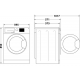 WHIRLPOOL FFB-7259-WV-SP Blanco - Lavadora Carga Frontal 7KG 1200RPM