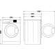 WHIRLPOOL FFWDD-1074269-BV-SPT Blanco - Lavadora Secadora 10KG/7KG 1400RPM