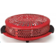 Brasero Elect. Br-90 900w 2niv.pot. Toque Frio Rejilla Seguridad