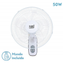 Abrila CUTA Blanco - Ventilador de Pared 220-240 V