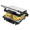 CECOTEC ROCK’NGRILL 1500 RAPID INOX-Negro - Plancha de Asar Grill 1500W