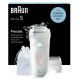 BRAUN SILK-ÉPIL5 SE5-030 Blanco-Rosa - Depiladora Batería