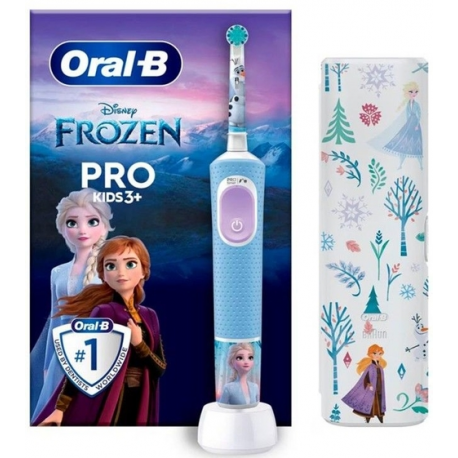 Cepillo Dental Vitality Pro Kids Frozen + Estuche