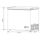 Arcon kromsline Kar-he-250 101x56x85 245l Led (f)