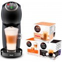 DELONGHI GENIO-S EDG226.A Antracita - Cafetera de Cápsula + 3 ESTUCHES DE CAFÉ