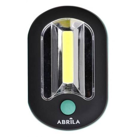 ABRILA COB FLASH Negro-Verde - Linterna LED 200LM
