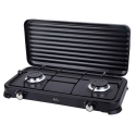 JATA JECG2702 Negro - Hornillo 2 Fuegos