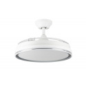 ORBEGOZO CP 135105 Blanco - Ventilador de Techo 3 Aspas Retráctil