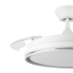 Ventilador Techo Dc/r Cp-135105 105cm. 3aspas 6vel. Motor Dc Luz Led M.distancia