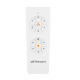 Ventilador Techo Dc/r Cp-135105 105cm. 3aspas 6vel. Motor Dc Luz Led M.distancia