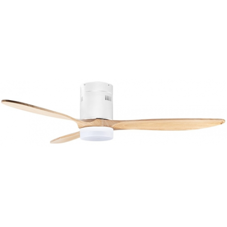 Ventilador Techo Cp-114132 132cm. 3aspas 6vel. Motor Dc Luz Tempor. M.distancia