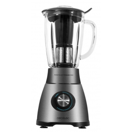 CECOTEC POWER BLACK TITANIUM INOX - Batidora de Vaso 1800W